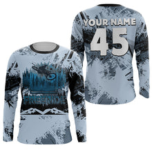 Load image into Gallery viewer, Freeride MTB shirt custom mountain bike jersey kids youth UPF30+ mens cycling jersey boys girls| SLC281