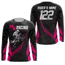 Load image into Gallery viewer, Custom Motocross Jersey MX Racing UPF30+ Dirt Bike Number and Name Adult&amp;Kid Off-Road Motorcycle| NMS1319