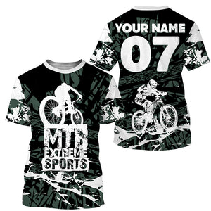 MTB jersey kids youth UPF30+ extreme sport mens mountain bike cycling shirt boys girls| SLC259