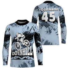 Load image into Gallery viewer, Downhill mountain bike jersey adult kid MTB shirt UPF30+ men cycling jersey girl boy riding shirt| SLC280