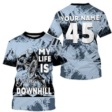 Load image into Gallery viewer, Downhill MTB jersey kids mountain bike shirt UPF30+ mens cycling jersey boys girls riding shirt| SLC279