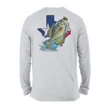 Load image into Gallery viewer, Crappie season Texas crappie fishing - Standard Long Sleeve