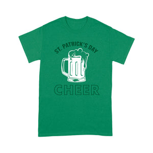 St. Patrick's Day Cheer Mens Green T-Shirt - FSD1407D08