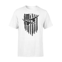 Load image into Gallery viewer, Duck Hunting American Flag Clothes, Shirt for Hunting NQS121- Standard T-shirt