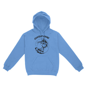 Custom Marlin Fishing Hoodie shirt To Wear Deep Sea Fishing, Offshore Fishing Boat Outfits IPHW3880