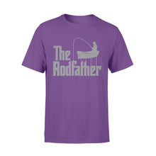 Load image into Gallery viewer, The Rodfather Funny Fishing T-shirt - NQS118