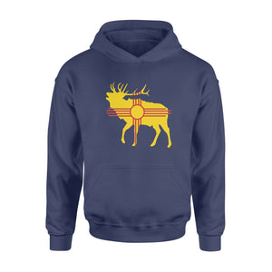 New Mexico Elk hunting Zia Symbol Hoodie - FSD1181