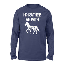 Load image into Gallery viewer, Personalized horse name shirt and hoodie