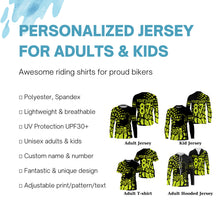 Load image into Gallery viewer, Motocross for Life custom jersey kid&amp;adult UPF30+ MX racing off-road dirt bike motorcycle racewear| NMS936