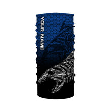 Load image into Gallery viewer, Fish Skeleton Custom Name Performance Fishing UV Protection Long Sleeve Shirt TTN42