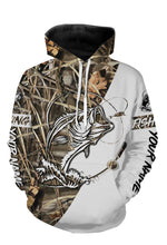 Load image into Gallery viewer, Customized fishing tattoo camo all-over print long sleeve, T-shirt, Hoodie, Zip-up hoodie - FSA9