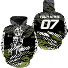 Load image into Gallery viewer, Supercross Jersey Custom Number &amp; Name Tire Track Motorcycle Riding Shirt Off-Road Dirt Bike Racing| NMS541