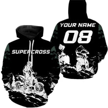 Load image into Gallery viewer, Personalized Supercross Jersey Custom All Over Print Motorcycle Riding Shirt Off-Road Dirt Bike Racing| NMS542