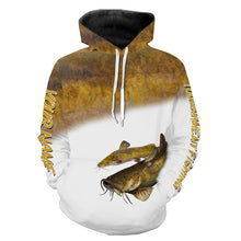 Load image into Gallery viewer, Flathead Catfish tournament fishing customize name all over print shirts personalized gift NQS207