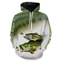 Load image into Gallery viewer, Bass tournament fishing customize name all over print shirts personalized gift FSA39