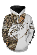 Load image into Gallery viewer, Personalized walleye fishing tattoo full printing shirt, all over print hoodie, zip up hoodie