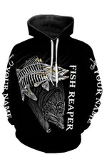 Load image into Gallery viewer, Fish reaper personalized your name full printing shirt, hoodie, zip up hoodie