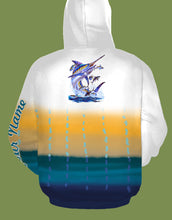 Load image into Gallery viewer, Marlin fishing shirts saltwater personalized custom fishing apparel shirts PQB11