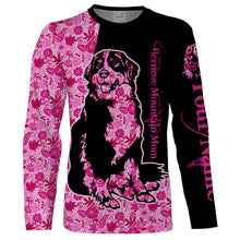Load image into Gallery viewer, Bernese Mountain dog mom custom name full printing shirts, Personalized Gifts TATS206