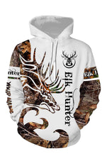 Load image into Gallery viewer, Elk Hunting Camo Custome Name 3D All Over Printed Shirts Personalized gift TATS132