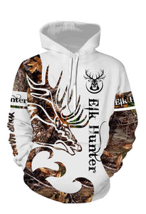 Elk Hunting Camo Custome Name 3D All Over Printed Shirts Personalized gift TATS132