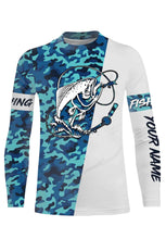 Load image into Gallery viewer, Mahi Mahi Fishing Sea Camo Custom Name Full Printing Shirts Personalized Gift TATS112