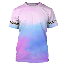 Load image into Gallery viewer, Custom Womens pastel Tie Dye Shirts, UV Long Sleeve Fishing Shirts for women - IPHW1720