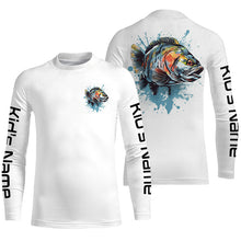 Load image into Gallery viewer, Personalized Crappie Tournament Fishing Shirts, Crappie Long Sleeve Fishing Jerseys IPHW4769
