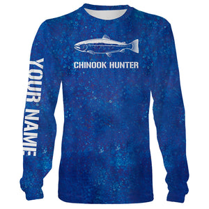 Chinook Salmon (King Salmon) Fishing Hunter Custom name All over print shirts - personalized fishing gift for men, women and kid - IPH1293