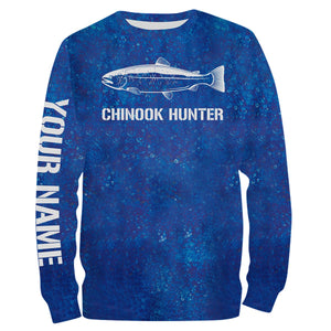 Chinook Salmon (King Salmon) Fishing Hunter Custom name All over print shirts - personalized fishing gift for men, women and kid - IPH1293
