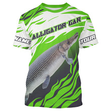 Load image into Gallery viewer, Alligator Gar Master Custom Uv Long Sleeve Fishing Shirt, Gar Tournament Fishing Shirt IPHW3927