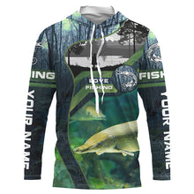 Load image into Gallery viewer, Alligator Gar Custom Long Sleeve Uv Fishing Shirts, Gar Hunter Fishing Gifts IPHW3938