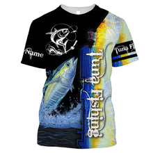 Load image into Gallery viewer, Tuna fishing All Over Printed Shirts Customize Name For Men And Women  Personalized Fishing Gift NQS246