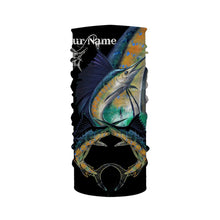 Load image into Gallery viewer, Sailfish saltwater fishing Customize Name UV protection quick dry UPF 30+ long sleeves fishing shirts,gifts for fishing lover NQS2450