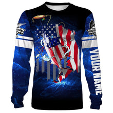 Load image into Gallery viewer, Sailfish Fishing 3D American Flag Patriot Customize name All over print shirts - personalized fishing gift for men and women and Kid - NQS431