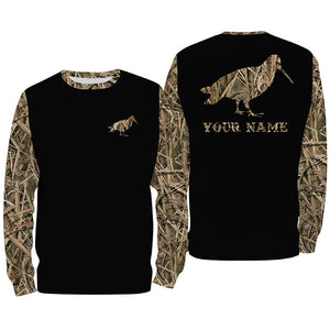 Woodcock hunting camo customize 3D All Over Printed Shirts Personalized Hunting gift For Adult, Kid NQS4106