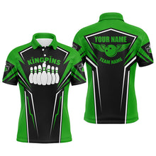 Load image into Gallery viewer, Custom bowling shirt for men – personalized team jersey front view
