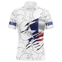 Load image into Gallery viewer, Custom bowling shirt for bowling – personalized team jersey front view