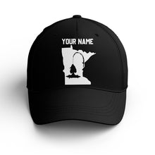 Load image into Gallery viewer, Minnesota ice fishing crappie winter Custom fishing hat Unisex Fishing Baseball Angler crappie hat cap NQS2504