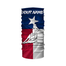 Load image into Gallery viewer, Texas barrel racing Texas flag patriotic Custom Name equestrian clothing, gift for horse lovers NQS3259