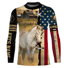 Load image into Gallery viewer, Appaloosa horse Customize name 3D All over print shirts - personalized apparel gift for horse lovers - NQS660