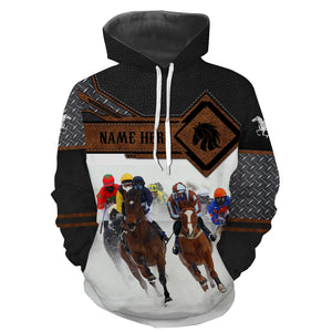 Horse riding tops Custom Name and photo 3D equestrian riding shirts, horse long sleeve shirt NQS3224