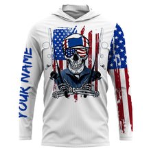 Load image into Gallery viewer, American fish reaper fishing UV protection quick dry Customize name long sleeves NQS946