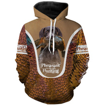 Load image into Gallery viewer, Pointer German Shorthair Pheasant hunting dog Custom All over print Shirts, Personalized hunting gifts FSD3996