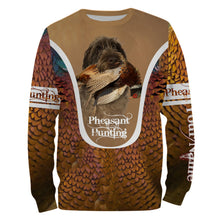 Load image into Gallery viewer, Wirehaired Pointing Griffon Pheasant hunting dog Custom All over print Shirts, Personalized gifts FSD3999