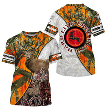 Load image into Gallery viewer, Deer Hunting &quot;Live Free Hunt Hard&quot; Orange camo 3D All Over print shirts - Personalized Hunting gifts FSD3498