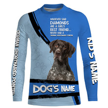 Load image into Gallery viewer, German Shorthaired Pointer GSP 3D All over printed Shirt, Funny Dog Saying shirt, Personalized Gift FSD3740