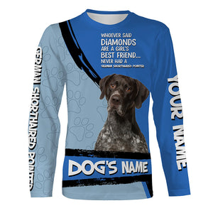 German Shorthaired Pointer GSP 3D All over printed Shirt, Funny Dog Saying shirt, Personalized Gift FSD3740