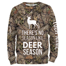 Load image into Gallery viewer, &quot;There&#39;s No Season Like Deer Season&quot; Custom name Full printing Shirts for Men, Women Funny Hunting Gifts FSD2338