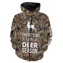 Load image into Gallery viewer, &quot;There&#39;s No Season Like Deer Season&quot; Custom name Full printing Shirts for Men, Women Funny Hunting Gifts FSD2338